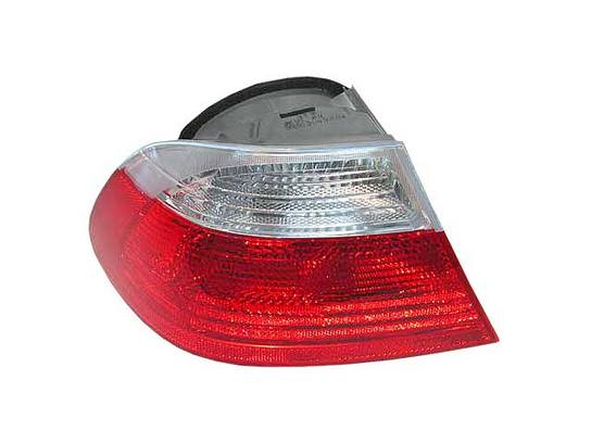 BMW Tail Light Assembly - Driver Side Outer (w/ Clear Turnsignal) 63218383825 - ULO 685203